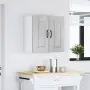 vidaXL Кухненски стенен шкаф, Kalmar, бетонно сив, инженерно дърво, снимка 3