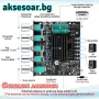 Мощен висококачествен мини Стерео цифров Bluetooth 5.1 усилвател Клас D 2 X  50W + 100W 2.1 събуфер, снимка 3