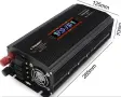 LVYUAN инвертор на напрежение 12-230 V, 1500 W/ 3000 W пиков, модифицирана синусоида, снимка 7
