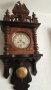 Старинен стенен часовник, снимка 1 - Антикварни и старинни предмети - 33816629
