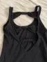 Черна рокля с панделки на гърба , снимка 2