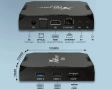 X96Max Plus Ultra TV Box  Android  Медиен плейър, снимка 2