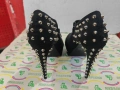Страхотни дамски обувки висок ток 40 номер, снимка 5