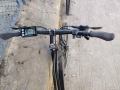 28 цола електрически алуминиев велосипед с 21 скорости усилени капли амортисьори предни като нов , снимка 11