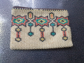 Старо мънистено портмоне, снимка 2