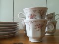 Порцеланов комплект чаши с чинийки за чай/кафе, снимка 1 - Сервизи - 41731226