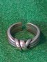 Стар АРТ НУВО ПОСРЕБРЕН БРОНЗОВ ПРЪСТЕН - ПАНДЕЛКА с ПЕЧАТ S925 РЕГУЛИРУЕМ РЕТРО МОДЕЛ 38511, снимка 17