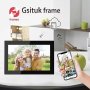 Нова Цифрова фоторамка WiFi 10.1 инча 1080P Автоматично завъртане Подарък, снимка 6