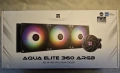 воден охладител CPU, Thermalright AQUA ELITE 360 ARGB, 3x120mm PWM вентилатори, снимка 1