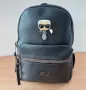 Черна раница  Karl Lagerfeld кодBSG81, снимка 4