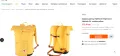 Fjallraven High Coast Foldsack 24 - mellow yellow раница водоустойчива , снимка 2