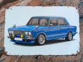 LADA , ЛАДА , метална табела на легендарния, руски автомобил., снимка 1