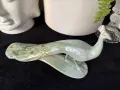 порцеланова фигура паун, снимка 5