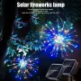 AMill Висяща Соларна Лампа-Фойерверков Лустер,150 LED светлини,Димируема с 8 Режима , снимка 1