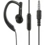 Слушалки с микрофон Canyon CNS-SEP1B, спортни, черни, тапи за уши, In-earphone , снимка 1