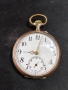 Швейцарски СРЕБЪРЕН джобен часовник 1901г. с позлата - 10 РУБИНА - ПРОМОЦИЯ, снимка 1