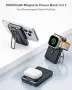 Преносимо зарядно устройство Magsafe 10000mAh, безжична магнитна захранваща банка, снимка 2
