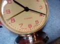 SLAVA 11 JEWELS MADE in USSR Стар КОЛЕКЦИОНЕРСКИ РУСКИ МЕХАНИЧЕН БУДИЛНИК СЛАВА 47832, снимка 6