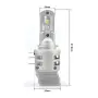 LED крушки 3900 V9 H15 36W 6500K комплект 2 броя, снимка 5
