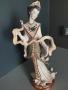 Capodimonte Belcari статуетка резин 35см/Каподимонте италианска фигура на гейша, снимка 1