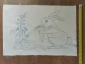 Ръчна бродерия,българско ретро стенно ковьорче, снимка 2
