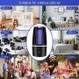 Нова Акумулаторна електрическа Лампа за убиване на комари мухи 2000mAh, снимка 3