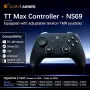 Нов Контролер GuliKit TT MAX за Switch 2/1, PC, Android, iOS, SteamOS (черен), снимка 2