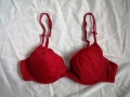 75A червен сутиен розички H&M, снимка 2