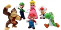 Комплект 6бр фигурки Супер Марио Super Mario Bros, снимка 2