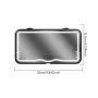 Led Огледало Automat, За сенник, USB, 25x13.5x2.8см, снимка 3