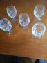 Красиви кристални чаши със столче , снимка 1 - Чаши - 41341871