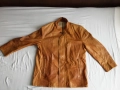 кожено яке"Kapraun"естествена кожа, светло кафяво, размер 56, снимка 1