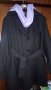 Палто, ново черен цвят, с подарък шал, снимка 1 - Палта, манта - 35830401