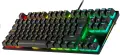 Геймърска механична клавиатура Oversteel KOVAR, TKL, Outemu Red switch, RGB, FE Layout, Черна, снимка 3