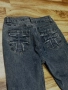 vintage bootcut jeans с кръстове, снимка 1