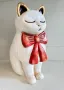 Керамична фигура на коте, снимка 5