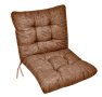 Възглавница за стол с облегалка, 100x50 см, Кафе