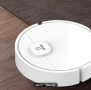 Робот прахосмукачка 3 в 1, 16x16x6см, с моп, автоматично зареждане, Wi-Fi/Приложение, бял, снимка 2