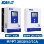 Easun MPPT Solar Charger Controller ICharger 2420 соларен заряден контролер MPPT 20A 12V 24V панели, снимка 3