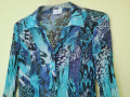 🧭 AMY VERMONT / M* / лятна дамска туника проветрива риза / women's tunic shirt airy summer, снимка 1 - Блузи с дълъг ръкав и пуловери - 44508774