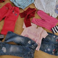 Лот (27 броя) дрехи за момиче 12-18м (next, gap, george, osh kosh, debenhams, marks & spencer), снимка 6 - Други - 41748343