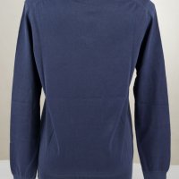 Тъмносин дамски пуловер от памук Giorgio di Mare - L, снимка 3 - Блузи с дълъг ръкав и пуловери - 42606983