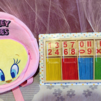 Луксозна детска плюшена 3D раница Looney Tunes + подарък, снимка 6 - Раници - 36148887