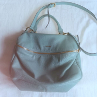Естествена кожа чанта Сromia 31 /36 см италианска, снимка 3 - Чанти - 36130142
