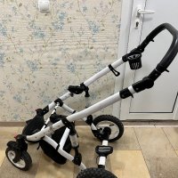 Бебешка количка Adbor, модел Zarra 3 в 1 сива, снимка 5 - Детски колички - 44364679