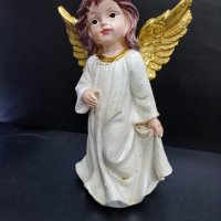 Висок Златен ангел от висококачествен полирезин , снимка 5 - Статуетки - 42689933