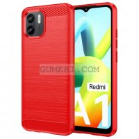 Xiaomi Redmi A1 - Силиконов Гръб - Карбон, снимка 3 - Калъфи, кейсове - 38806057