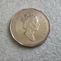 Монета. Канада . 1 долар . 1994 г., снимка 2 - Нумизматика и бонистика - 41411121
