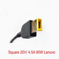Зарядно за лаптоп Lenovo - Square 20V/ 4.5A / 90W, снимка 2 - Кабели и адаптери - 35926309