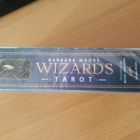 Вълшебни 78 таро карти - Wizards Tarot на Barbara Moore, снимка 3 - Карти за игра - 34659243